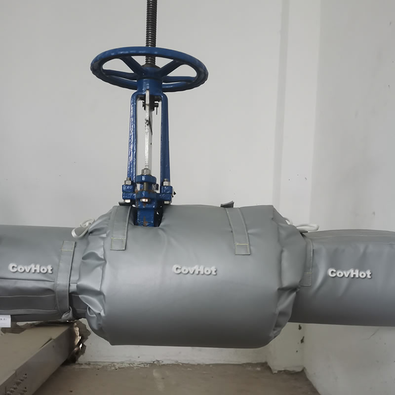 柔性可拆卸閥門保溫衣 執(zhí)行器儀表保溫套 方便設備檢修